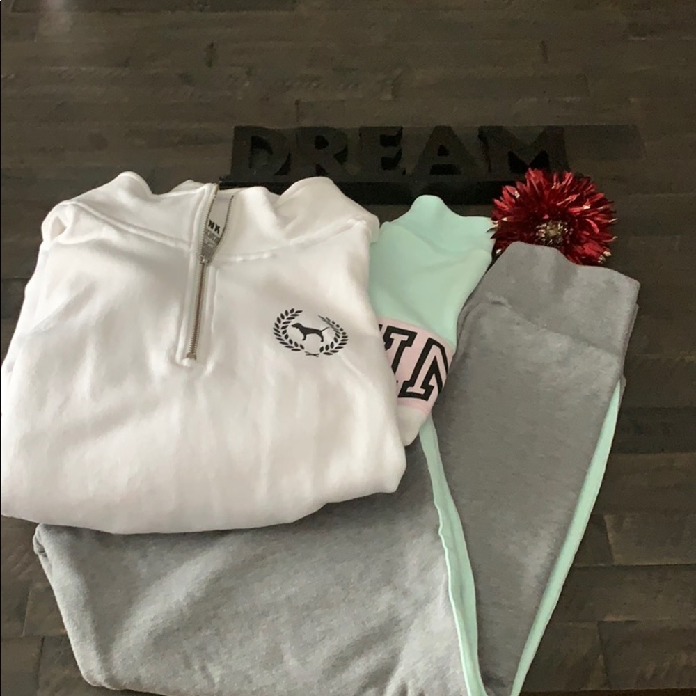 2PC VS Pink Jogger Outfit NWOT